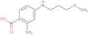 4-[(3-Methoxypropyl)amino]-2-methylbenzoic acid