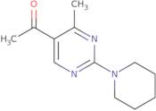 1-(4-Methyl-2-piperidin-1-ylpyrimidin-5-yl)ethanone