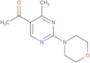 1-(4-Methyl-2-morpholin-4-ylpyrimidin-5-yl)ethanone