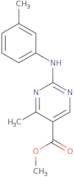 Methyl 4-methyl-2-[(3-methylphenyl)amino]pyrimidine-5-carboxylate