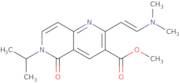 Methyl 2-[(E)-2-(dimethylamino)vinyl]-6-isopropyl-5-oxo-5,6-dihydro-1,6-naphthyridine-3-carboxylate