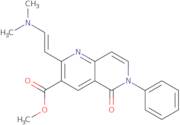 Methyl 2-[(E)-2-(dimethylamino)vinyl]-5-oxo-6-phenyl-5,6-dihydro-1,6-naphthyridine-3-carboxylate