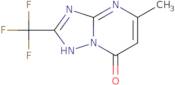 5-Methyl-2-(trifluoromethyl)[1,2,4]triazolo[1,5-a]pyrimidin-7(4H)-one