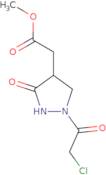 Methyl [1-(chloroacetyl)-3-oxopyrazolidin-4-yl]acetate