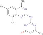 6-Methyl-2-[(4,6,8-trimethylquinazolin-2-yl)amino]pyrimidin-4(3H)-one