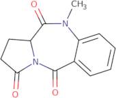 10-Methyl-1H-pyrrolo[2,1-c][1,4]benzodiazepine-3,5,11(2H,10H,11aH)-trione