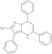 2-Methyl-3,5,7-triphenyl-4,7-dihydropyrazolo[1,5-a]pyrimidine