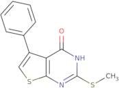 2-(Methylthio)-5-phenylthieno[2,3-d]pyrimidin-4(3H)-one