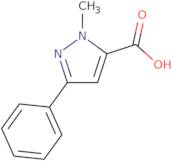 1-Methyl-3-phenyl-1{H}-pyrazole-5-carboxylic acid