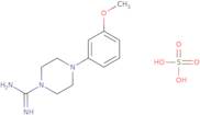 4-(3-Methoxyphenyl)piperazine-1-carboximidamide sulfate