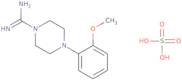 4-(2-Methoxyphenyl)piperazine-1-carboximidamide sulfate