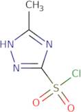 5-Methyl-4H-1,2,4-triazole-3-sulfonyl chloride