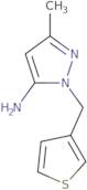 3-Methyl-1-(3-thienylmethyl)-1H-pyrazol-5-amine