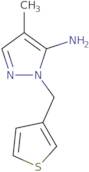 4-Methyl-1-(3-thienylmethyl)-1H-pyrazol-5-amine