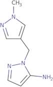 1-[(1-Methyl-1H-pyrazol-4-yl)methyl]-1H-pyrazol-5-amine