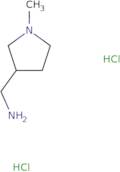 [(1-Methylpyrrolidin-3-yl)methyl]amine dihydrochloride