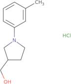 [1-(3-Methylphenyl)pyrrolidin-3-yl]methanol hydrochloride