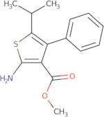 Methyl 2-amino-5-isopropyl-4-phenylthiophene-3-carboxylate
