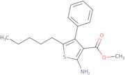 Methyl 2-amino-5-pentyl-4-phenylthiophene-3-carboxylate