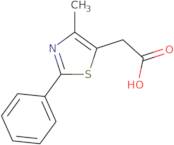 (4-Methyl-2-phenyl-1,3-thiazol-5-yl)acetic acid