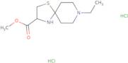 Methyl 8-ethyl-1-thia-4,8-diazaspiro[4.5]decane-3-carboxylate dihydrochloride