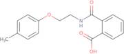 2-({[2-(4-Methylphenoxy)ethyl]amino}carbonyl)benzoic acid