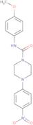 N-(4-Methoxyphenyl)-4-(4-nitrophenyl)piperazine-1-carboxamide