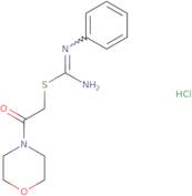 2-Morpholin-4-yl-2-oxoethyl N'-phenylimidothiocarbamate hydrochloride