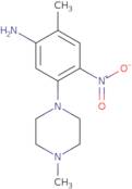 [2-Methyl-5-(4-methylpiperazin-1-yl)-4-nitrophenyl]amine