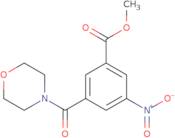 Methyl 3-(morpholin-4-ylcarbonyl)-5-nitrobenzoate