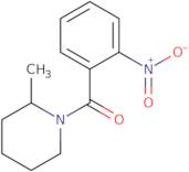 2-Methyl-1-(2-nitrobenzoyl)piperidine