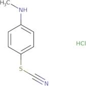 4-(Methylamino)phenyl thiocyanate hydrochloride