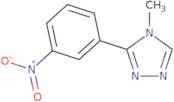 4-Methyl-3-(3-nitrophenyl)-4H-1,2,4-triazole