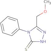 5-(Methoxymethyl)-4-phenyl-4H-1,2,4-triazole-3-thiol