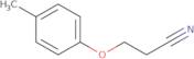 3-(4-Methylphenoxy)propanenitrile