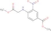 Methyl 4-[(2-methoxy-2-oxoethyl)amino]-3-nitrobenzoate