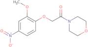 4-[(2-Methoxy-4-nitrophenoxy)acetyl]morpholine