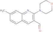 7-Methyl-2-morpholin-4-ylquinoline-3-carbaldehyde