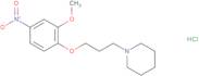 1-[3-(2-Methoxy-4-nitrophenoxy)propyl]piperidine hydrochloride