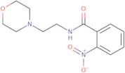 N-(2-Morpholin-4-ylethyl)-2-nitrobenzamide