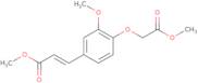 Methyl (2E)-3-[3-methoxy-4-(2-methoxy-2-oxoethoxy)phenyl]acrylate