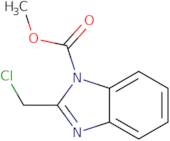 Methyl 2-(chloromethyl)-1H-benzimidazole-1-carboxylate