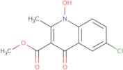 Methyl 6-chloro-1-hydroxy-2-methyl-4-oxo-1,4-dihydroquinoline-3-carboxylate