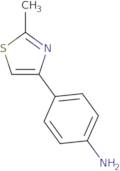 [4-(2-Methyl-1,3-thiazol-4-yl)phenyl]amine