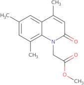 Methyl (4,6,8-trimethyl-2-oxoquinolin-1(2H)-yl)acetate