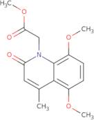 Methyl (5,8-dimethoxy-4-methyl-2-oxoquinolin-1(2H)-yl)acetate