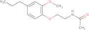 N-[2-(2-Methoxy-4-propylphenoxy)ethyl]acetamide