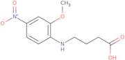 4-[(2-Methoxy-4-nitrophenyl)amino]butanoic acid