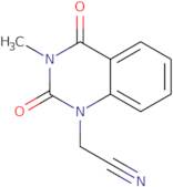 (3-Methyl-2,4-dioxo-3,4-dihydroquinazolin-1(2H)-yl)acetonitrile