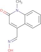 1-Methyl-2-oxo-1,2-dihydroquinoline-4-carbaldehyde oxime